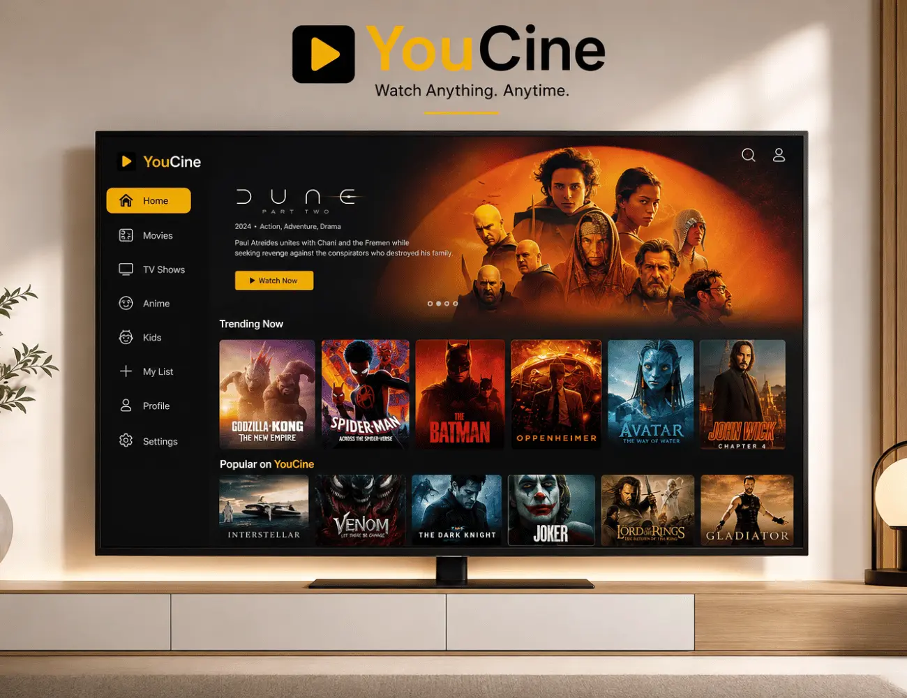Baixar a versão para Smart TV